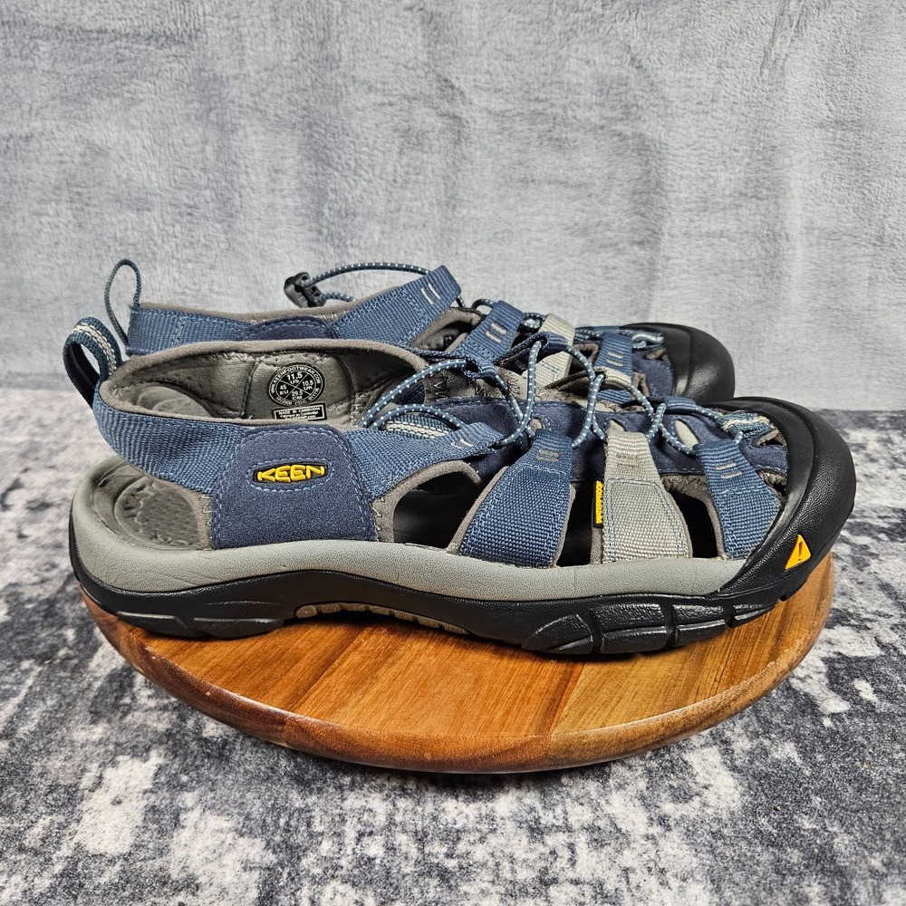 Keen Newport H2 Waterproof Sandal Men's Size 11.5 Blue Gray Black Hiking Shoes